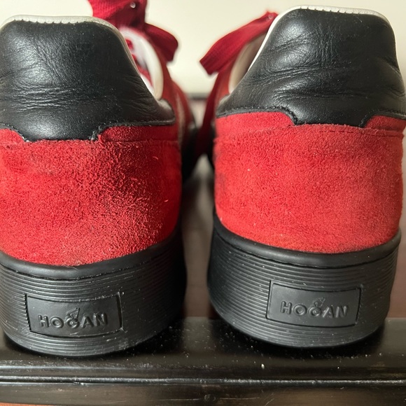 HOGAN Sneakers in Red USA size 9.0 - Picture 6 of 9
